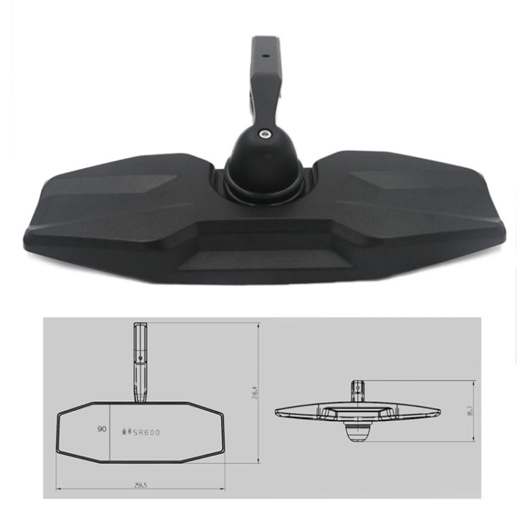 Universal 1.75 inch All Terrain Car Central Mirror Rearview Mirror For UTV/ATV