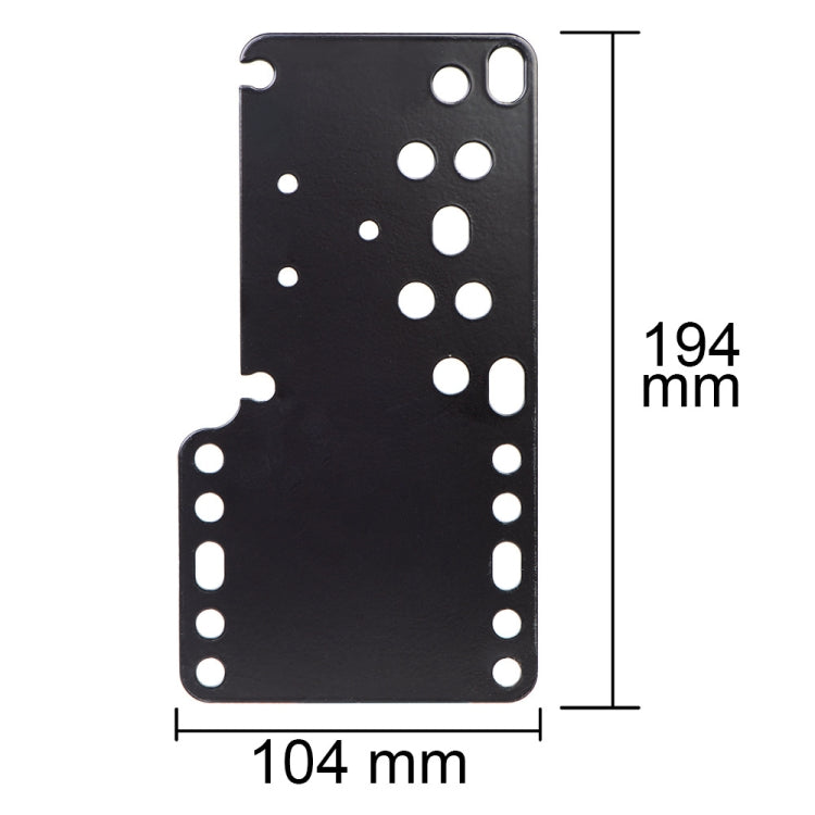 Universal Racing Game Simulation Linear USB Drift Handbrake Bracket Adapter Plate