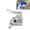Motorcycles 7/8 Thumb Throttle Assembly Pull (Silver)