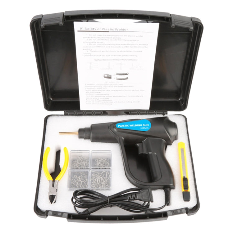 70W Hot Stapler Plastic Welding Machine Car Bumper Repair Kit Plier, US Plug