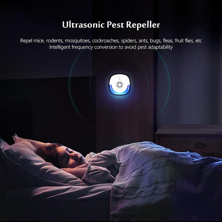 Ultrasonic Outdoor Animal Repellent, EU Plug