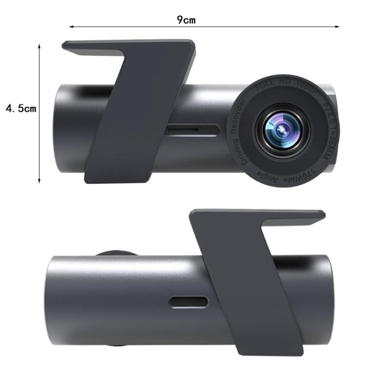 Car WiFi Single Camera Hidden 360 Degree Rotation Car Driving Recorder