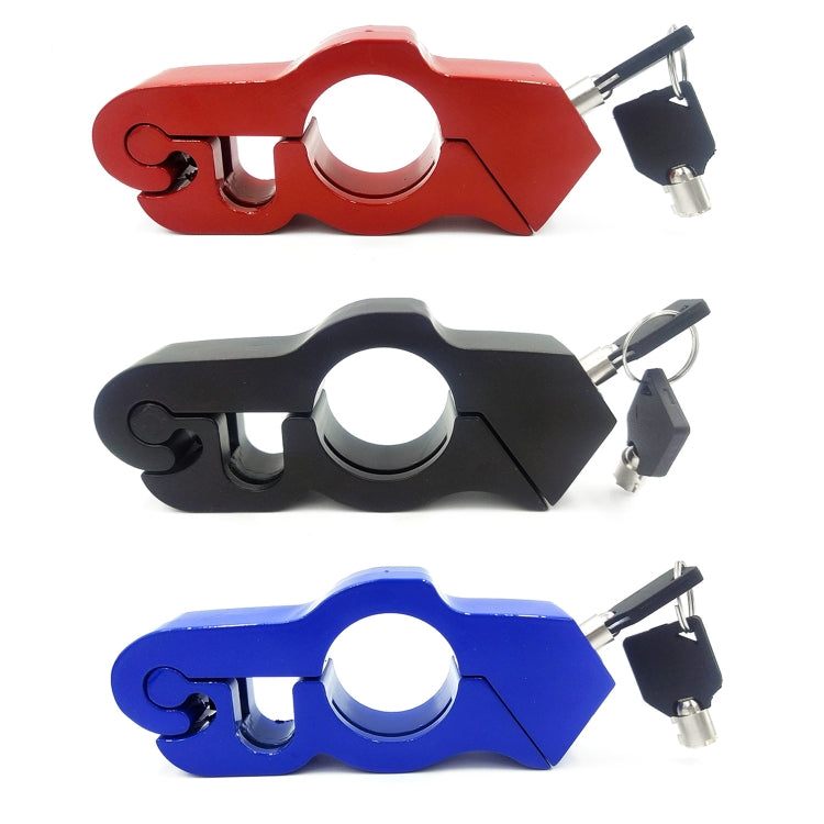 Motorcycle Aluminum Alloy Throttle Handle Lock (Black)