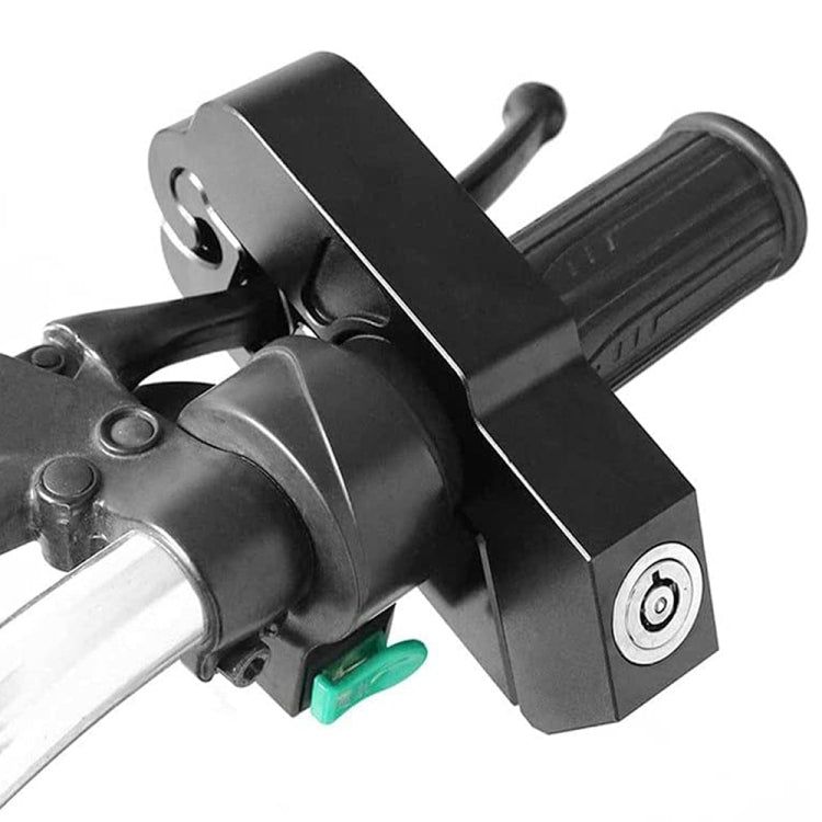 Motorcycle Aluminum Alloy Throttle Handle Lock (Red)