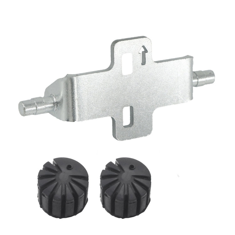For BMW R1200GS R1250G R1250RT Motorcycle Seat Lowering Adjustment Bracket (Silver)