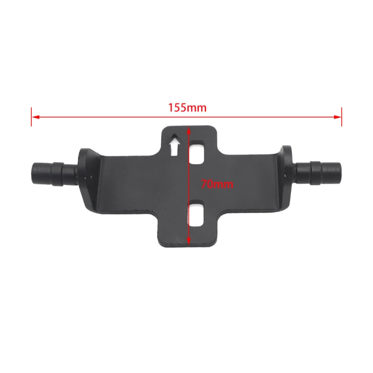 For BMW R1200GS R1250G R1250RT Motorcycle Seat Lowering Adjustment Bracket (Black)