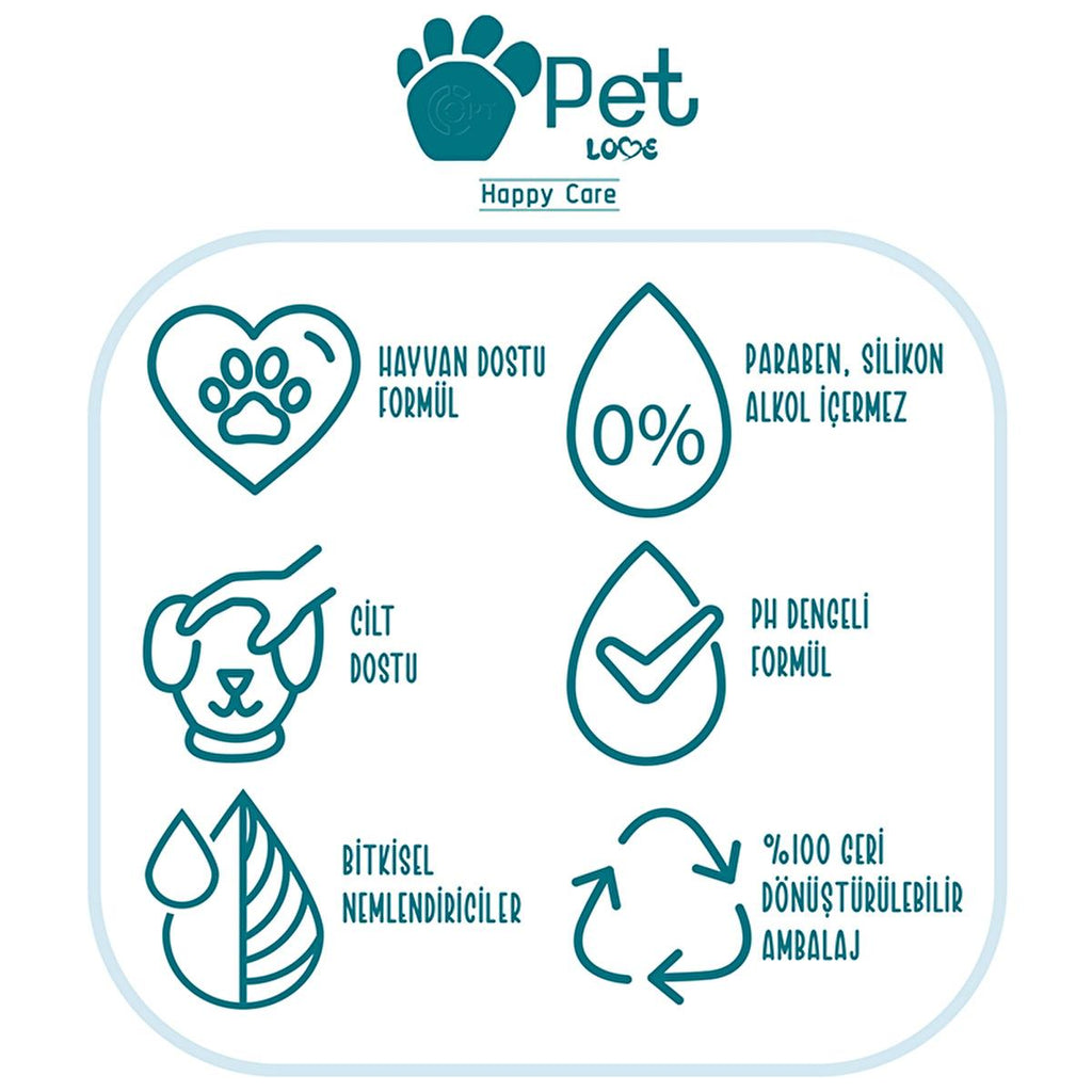 Pet Love Argan Oil Pet Shampoo for Cats and Dogs - 7.61 fl oz, Natural Fur Care