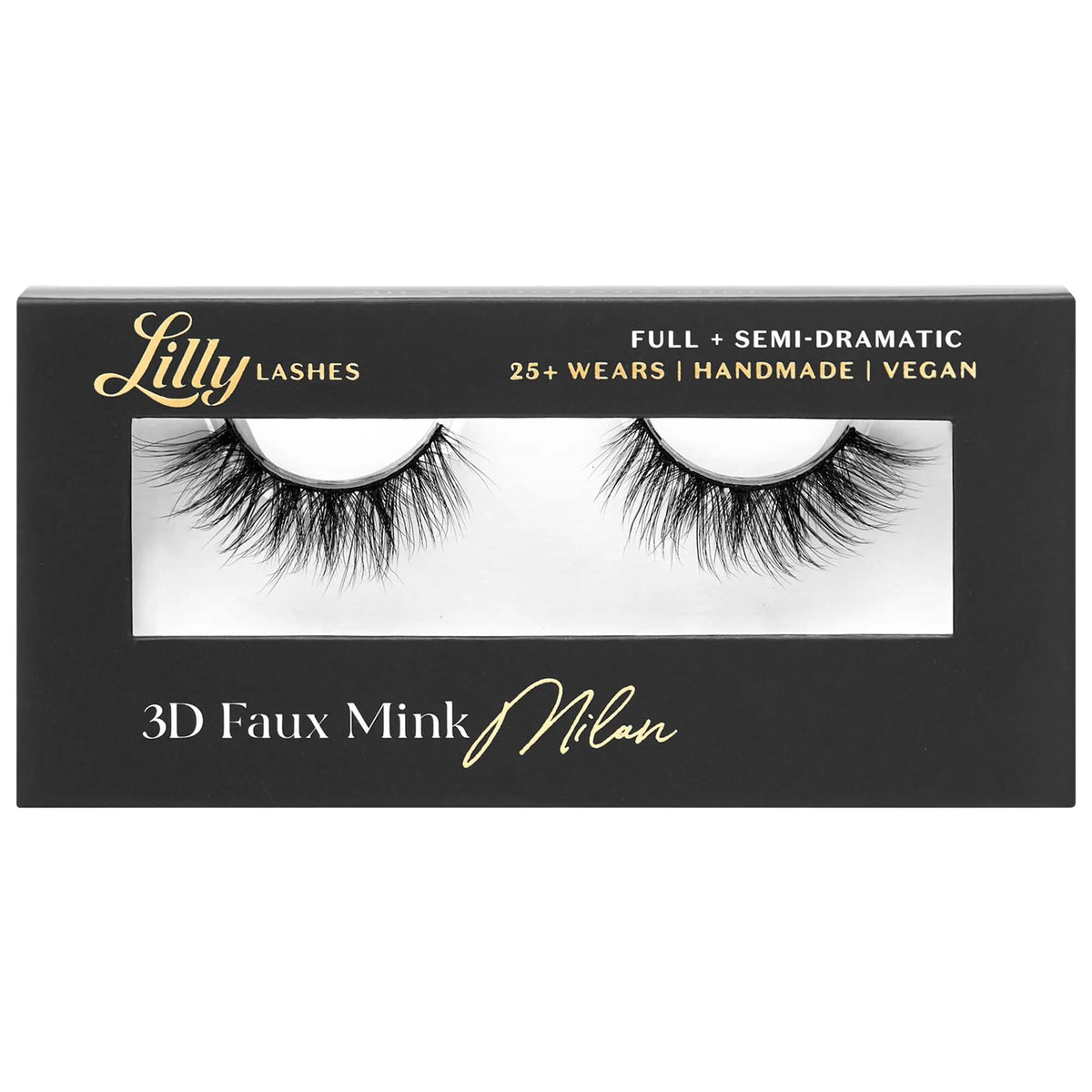 Lilly Lashes 3D Faux Mink Lashes: Get Glamorous, Waterproof, Reusable False Eyelashes for a Stunning Look