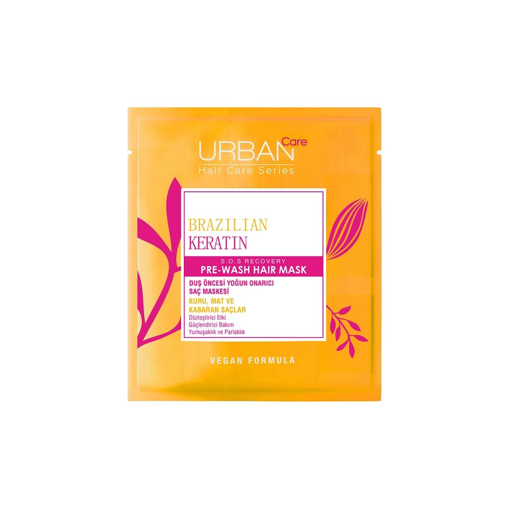 Urban Care Brazilian Keratin Smoothing Pre-Wash Hair Mask 50 ml