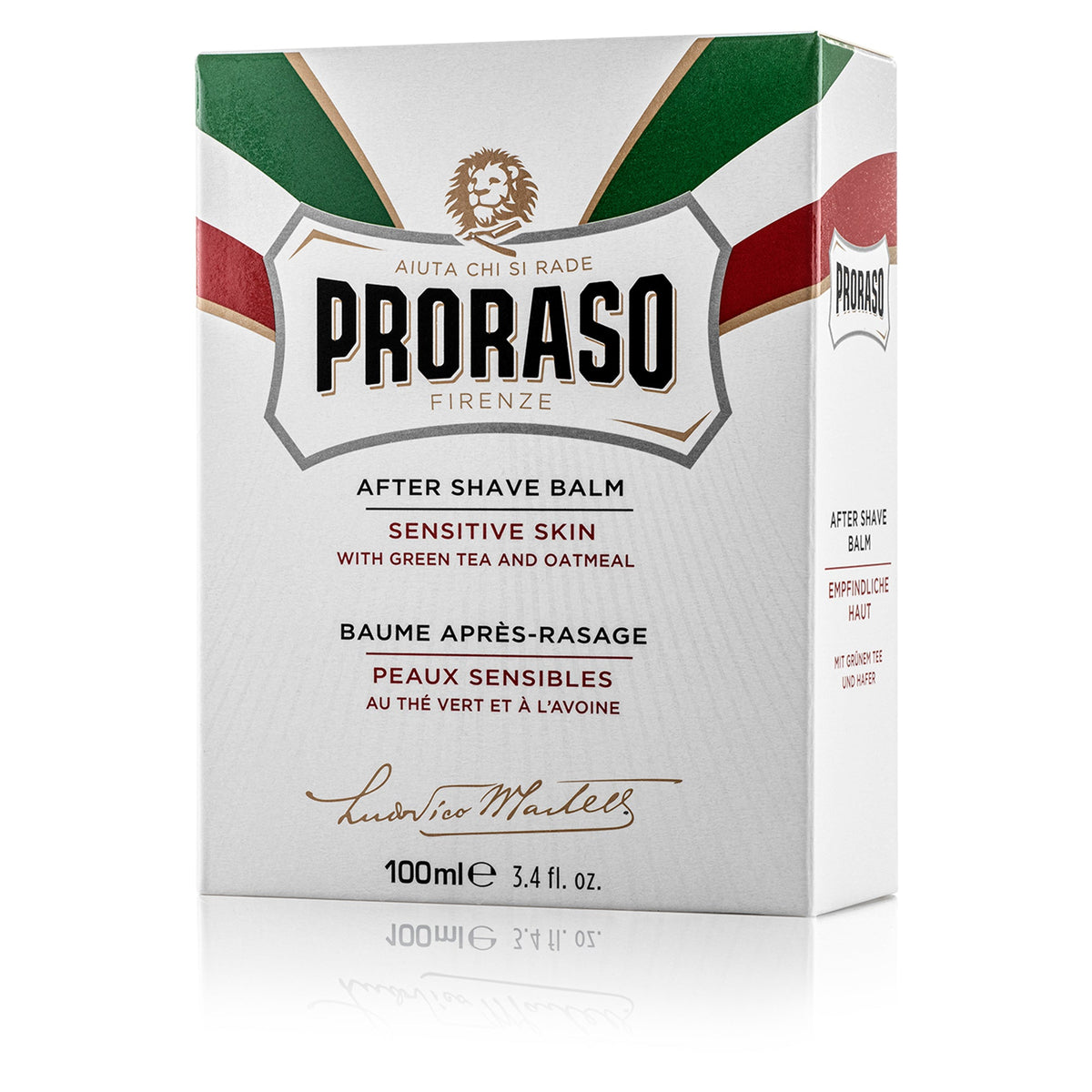 Proraso Antiirritation Liquid After Shave Cream With Green Tea & Oatmeal 3.38 Oz