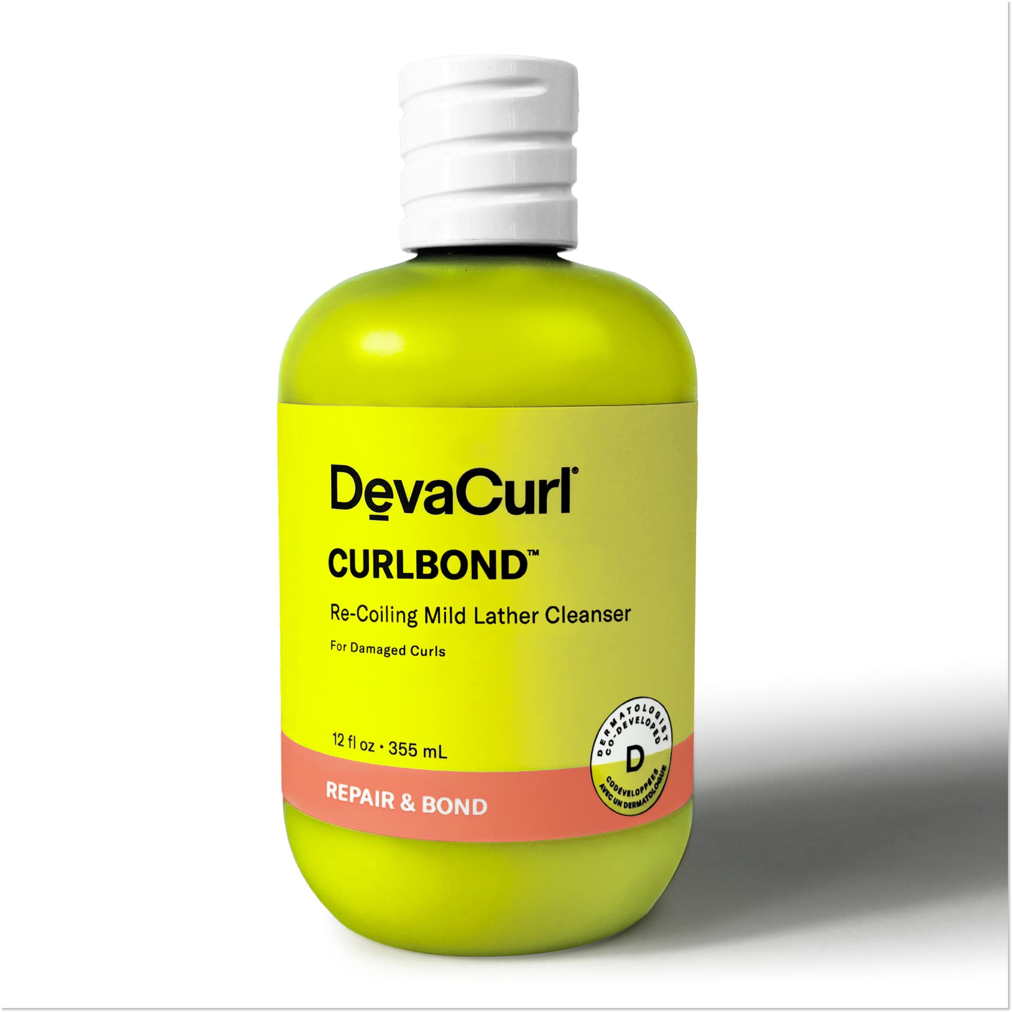 DevaCurl CurlBond Cleanser for Curly Hair, 13 oz