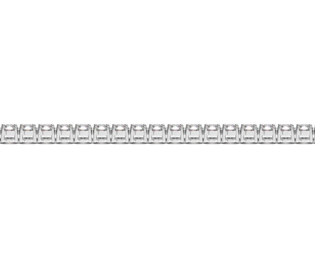 Lab Grown Round Diamond Tennis Bracelet in 14k White Gold (7 cctw F/G  VS2/SI1)
