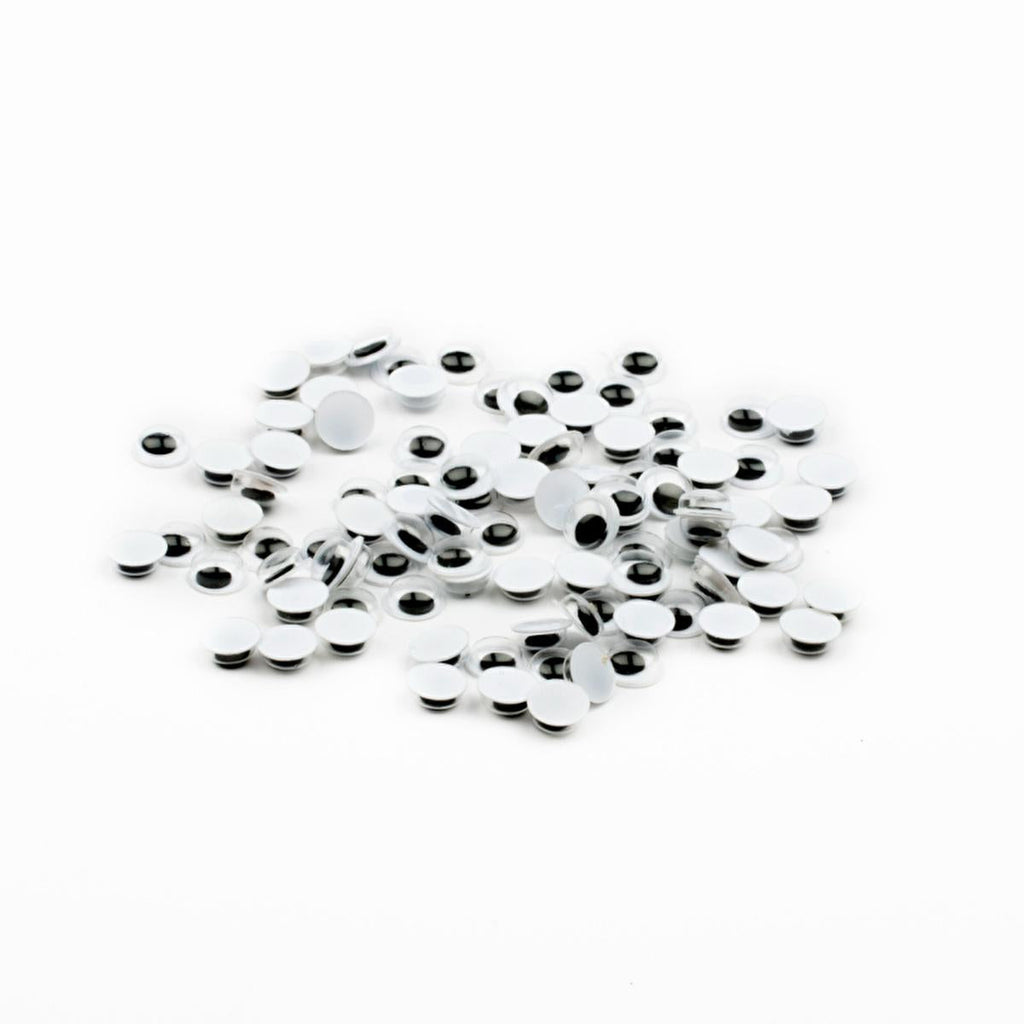 Lino Movable Eyes 7 mm Craft Eyes - for Dolls and Stuffed Animals, Craft Supplies