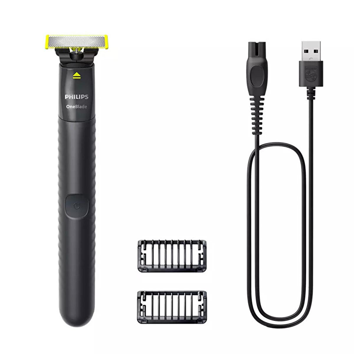 Philips OneBlade: Ultimate Beard Trimmer & Shaver - Trim, Shape & Shave Any Length - Rechargeable Wet/Dry Facial Hair Trimmer for Men