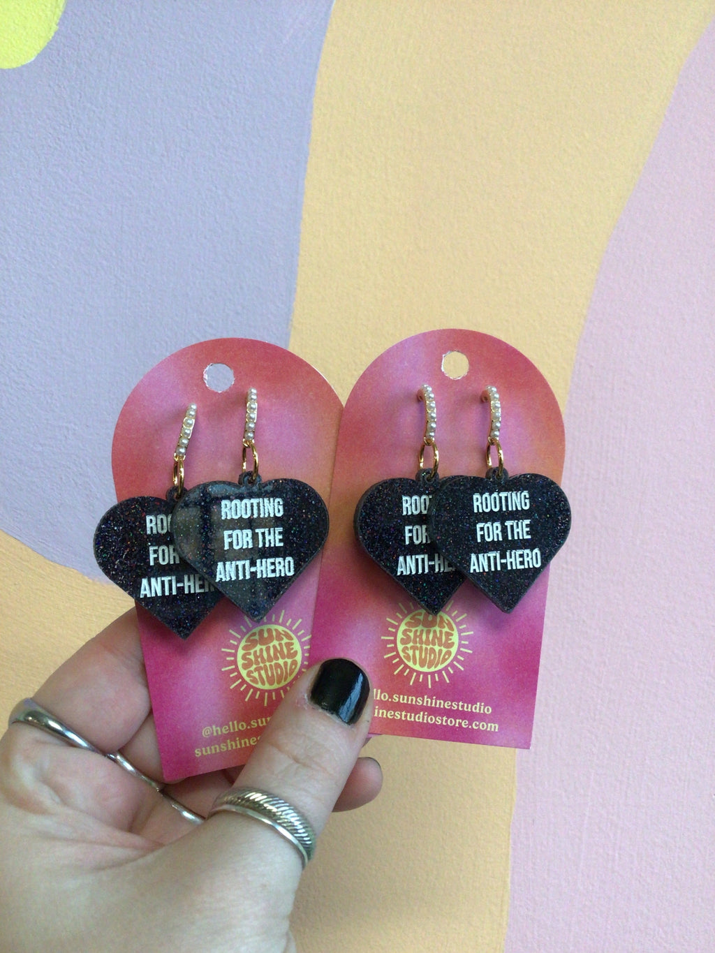 Rooting for the Anti-Hero Earrings