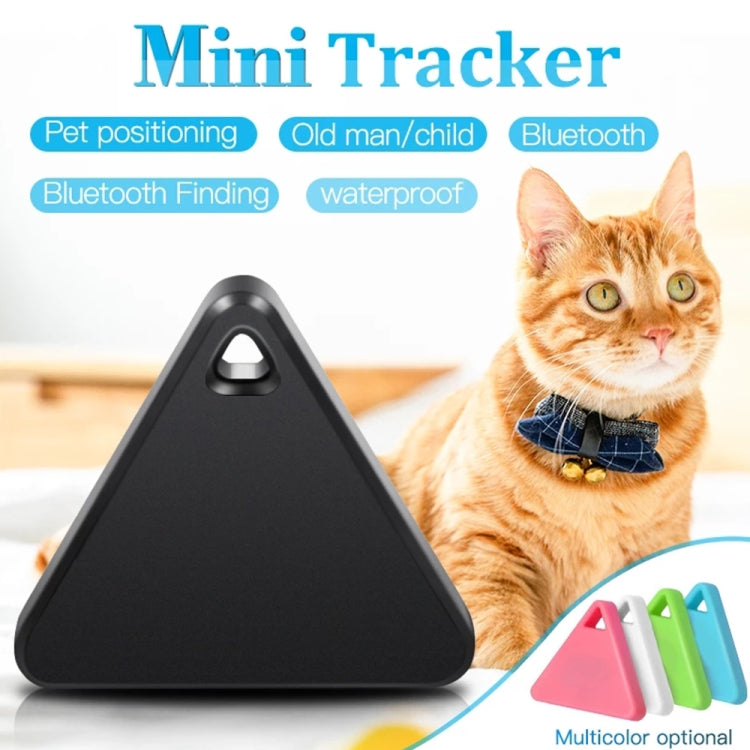 HCX003 Triangle Two-way Smart Bluetooth Anti-lost Keychain Finder (White)