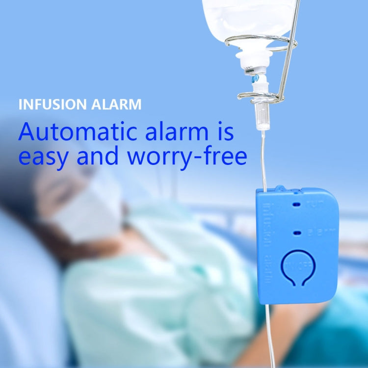 5 PCS BJYSY-001 Infusion Reminder Alarm Sensor Monitor Hospital Security(White)
