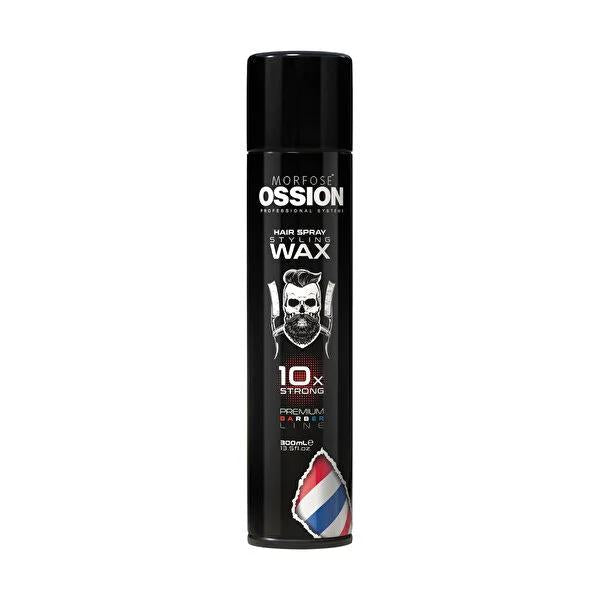 Ossion 10x Strong Hair Spray - Professional Styling for Long-Lasting Hold
