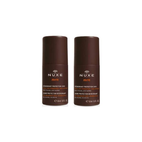 Nuxe Men 24HR Protection Deodorant - Natural, 24-Hour Odor Protection for Men, Aluminum-Free & Paraben-Free