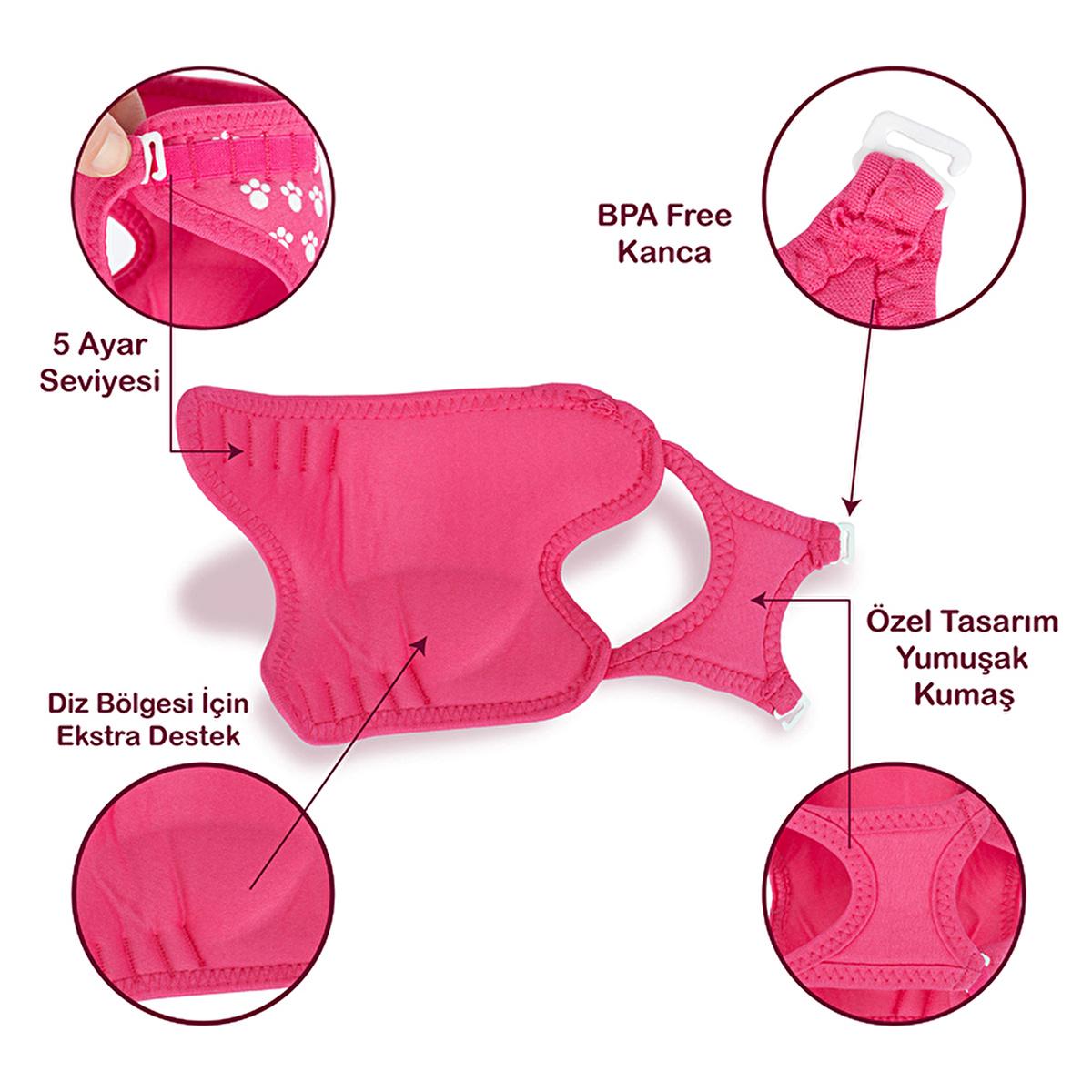 Sevi Bebe Baby Knee Pad - Adjustable, Non-Slip Crawling Protection for Infants - Ergonomic Design, Comfortable Support