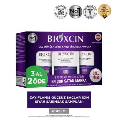 Bioxcin Black Garlic Shampoo - Hair Loss Treatment