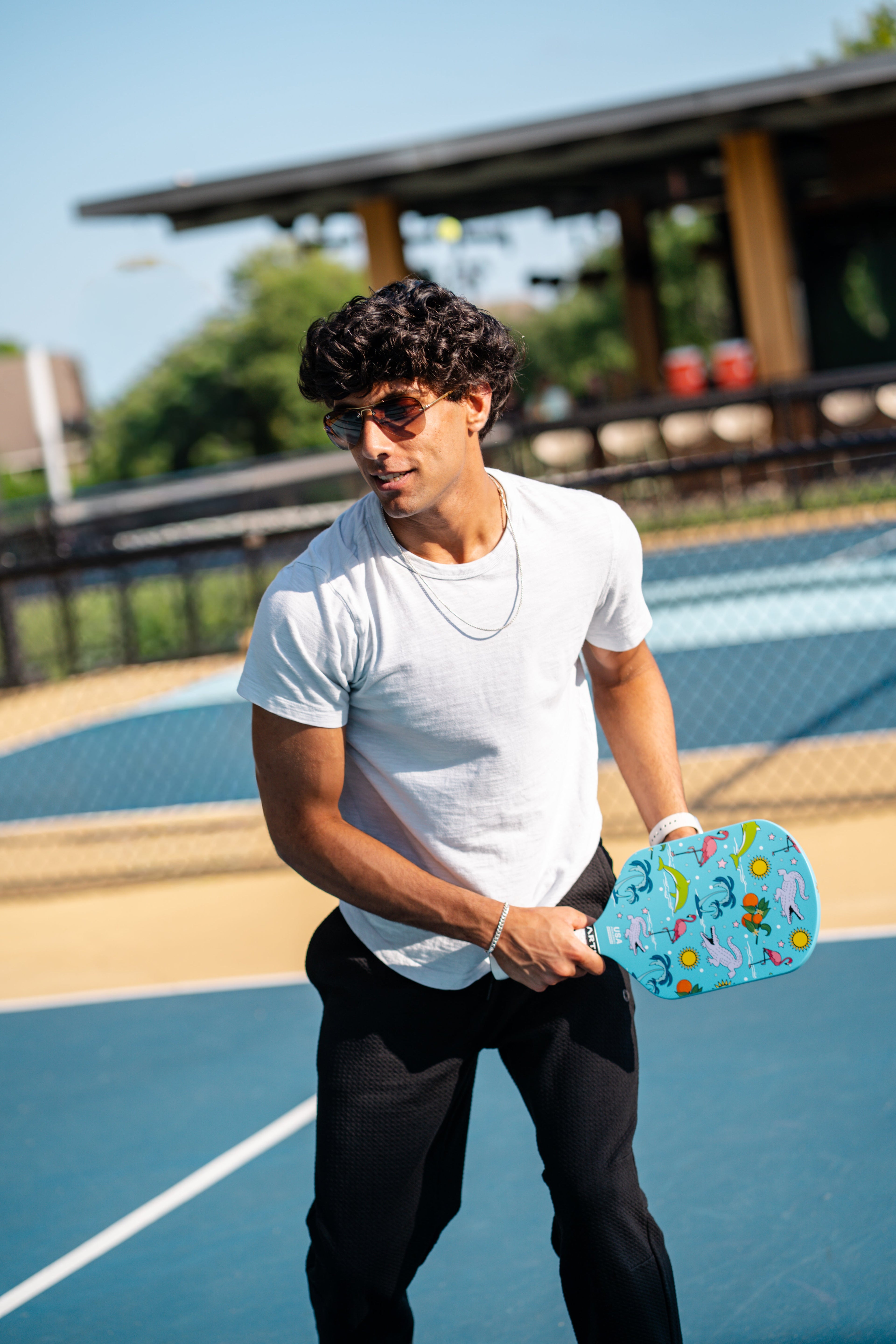 ARTI 16mm T700 Carbon Fiber "FLORIDA" Pickleball Paddle - USA Pickleball Approved