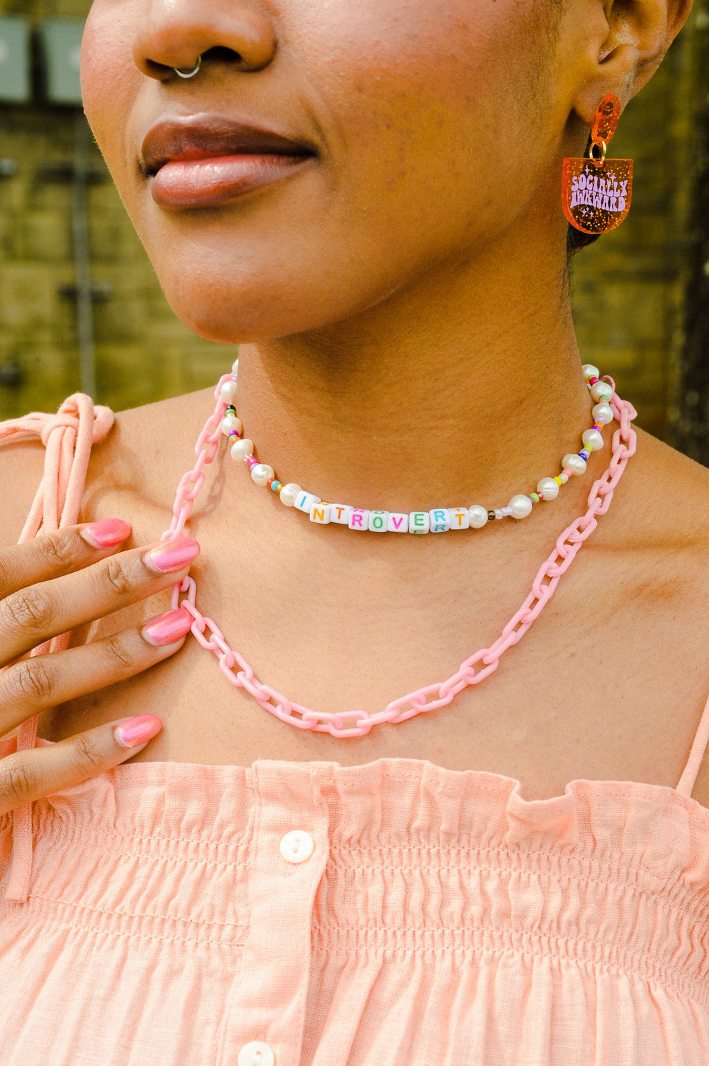 'Tired' Necklace