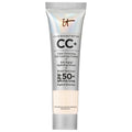 IT Cosmetics CC+ Cream: Full Coverage SPF 50+ Foundation - Hydrating, Anti-Aging, Color Correcting - Covers Acne, Redness, Uneven Skin Tone
