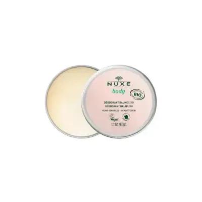 Nuxe Body Deodorant Balm: Aluminum & Paraben-Free, Natural, Long-Lasting Protection & Moisturizing for Sensitive Skin