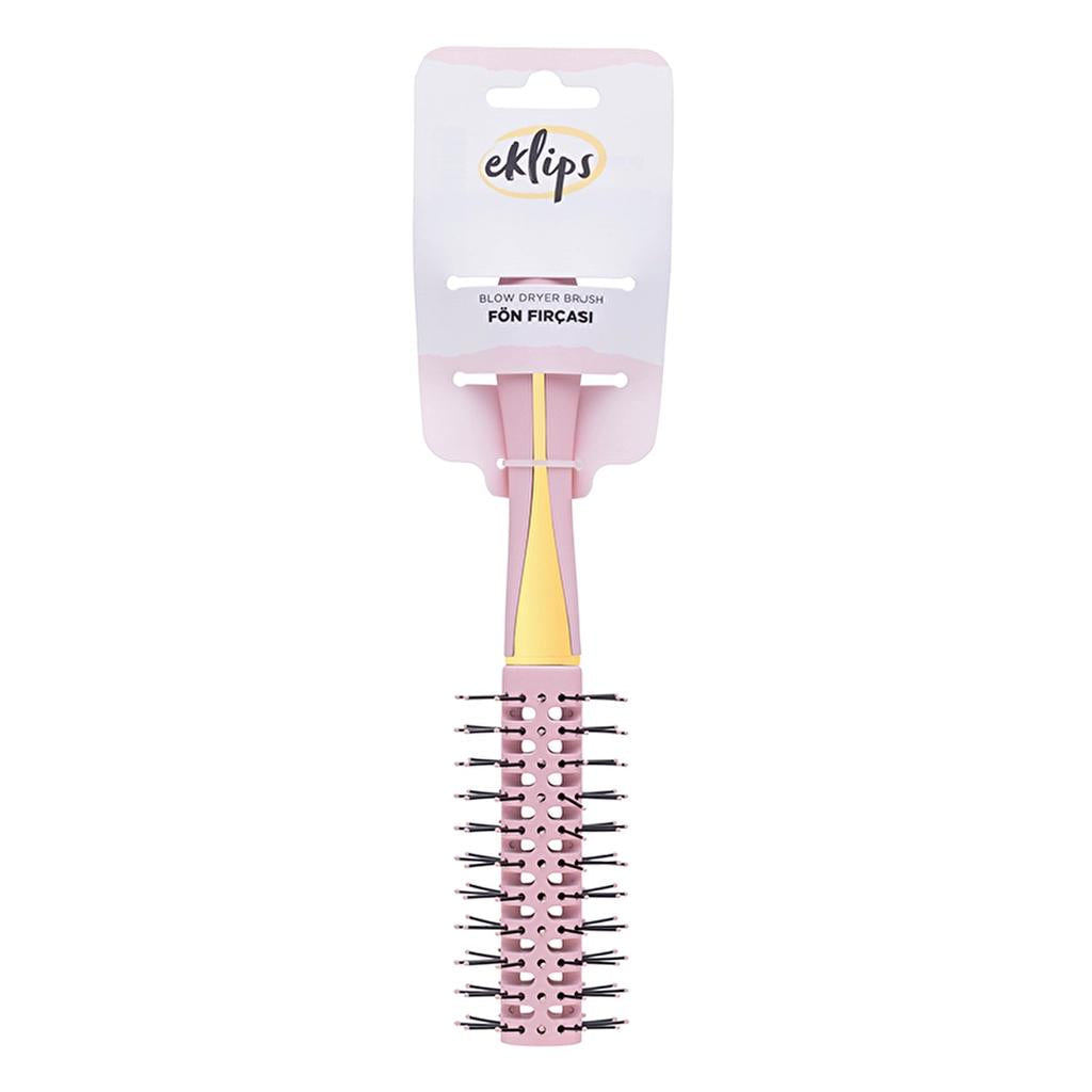 Eklips Round Blowout Brush for Voluminous Hair Styling