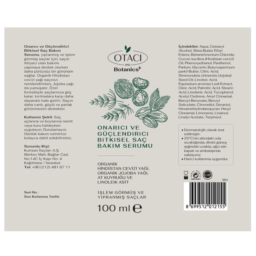 Otaci Botanics Repairing & Strengthening Hair Serum 100 ml