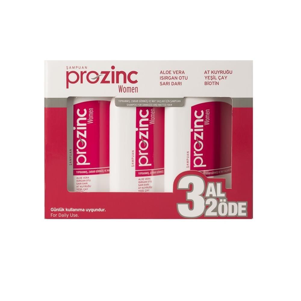 Prozinc Women's Shampoo for Colored Hair - Nourishing, Anti-Dandruff, Paraben-Free