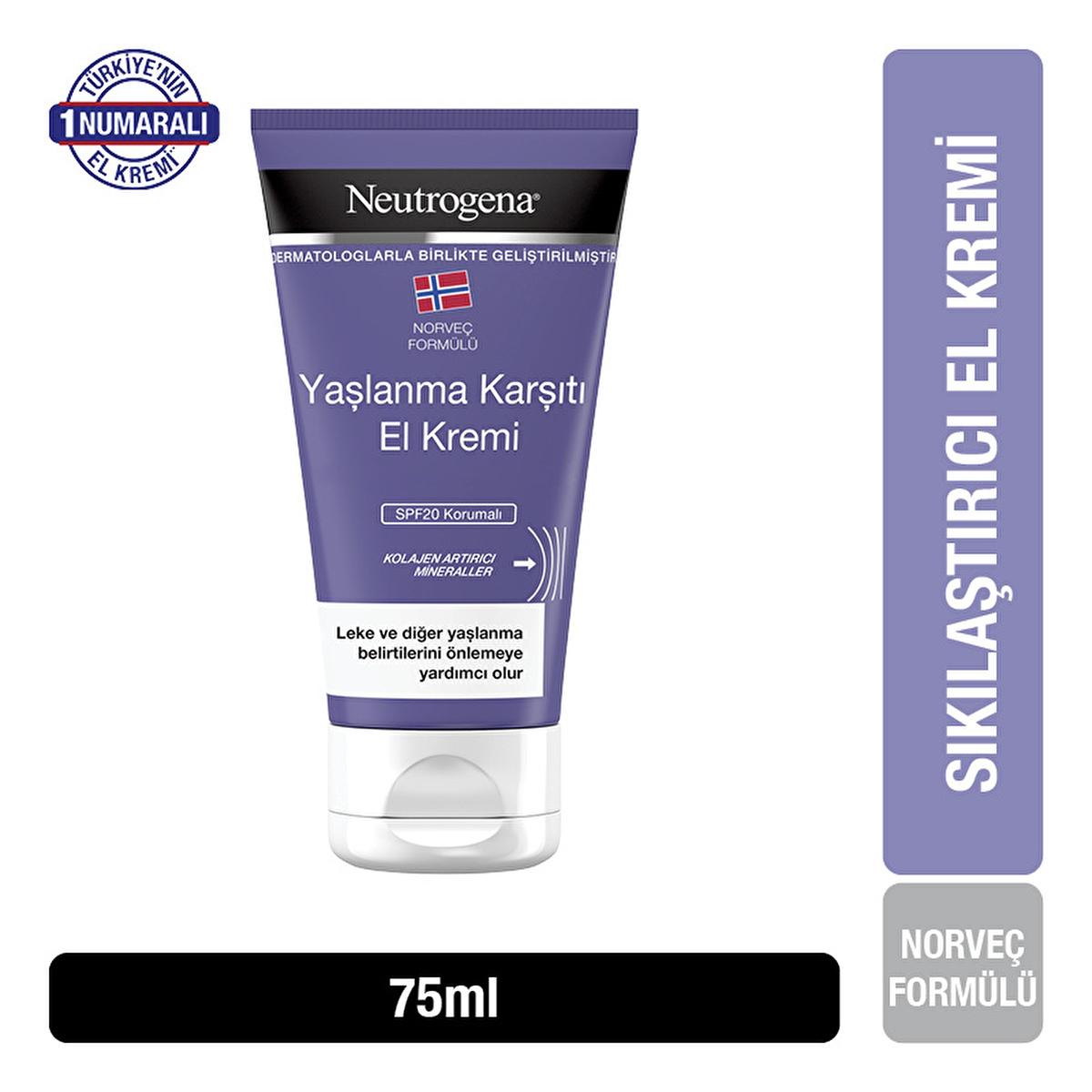 Neutrogena Norveç Formülü Visibly Renew Firming Hand Cream - Collagen Boosting Hand Cream for Firming & Moisturizing