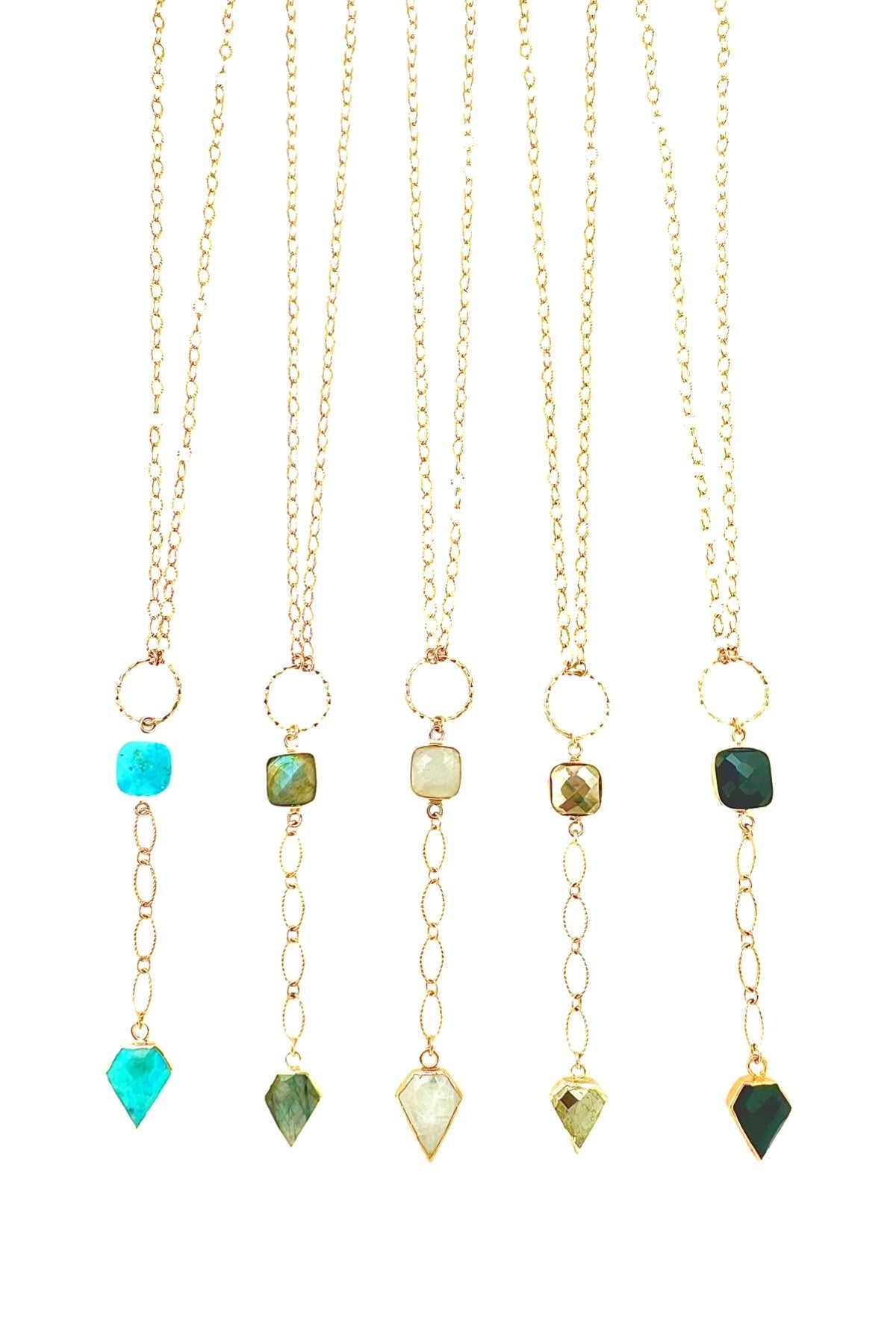 Juliet Gemstone Necklace +5 stones