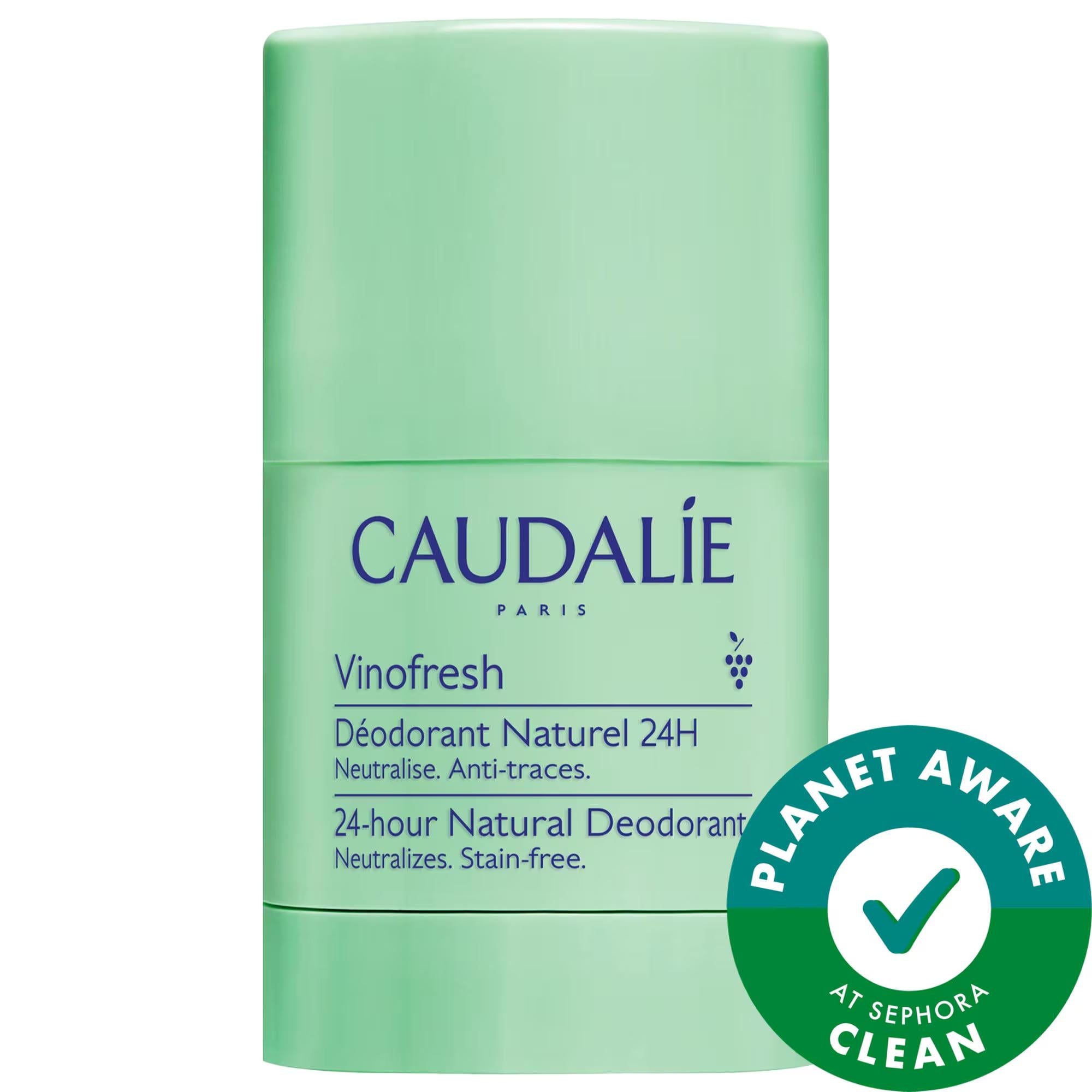 Vinofresh Natural Aluminum-Free Deodorant - 24 Hour Odor Protection, Organic & Pregnancy Safe