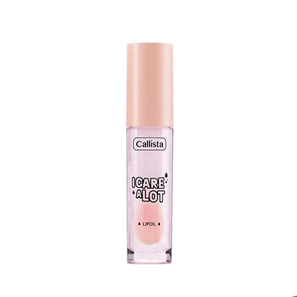 Callista I Care a Lot Strawberry Lip Oil - Moisturizing, Non-Sticky, 4ml