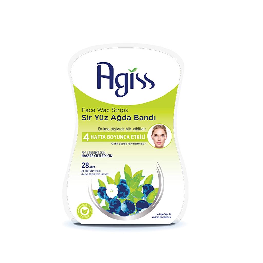 Agiss Facial Wax Strips for Sensitive Skin 28 Count