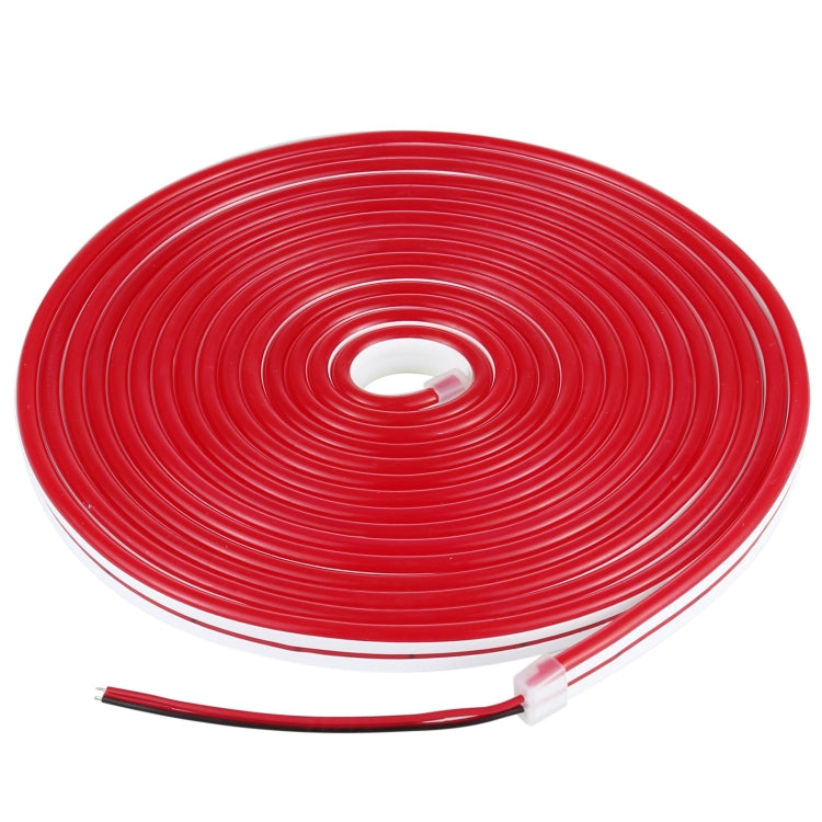 CJ-1206 12V 6A 5m IP65 Waterproof Silicone Neon LED Strip Light(Red)