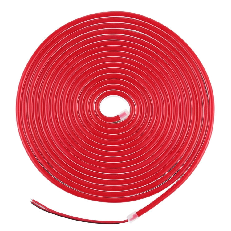 CJ-1206 12V 6A 5m IP65 Waterproof Silicone Neon LED Strip Light(Red)