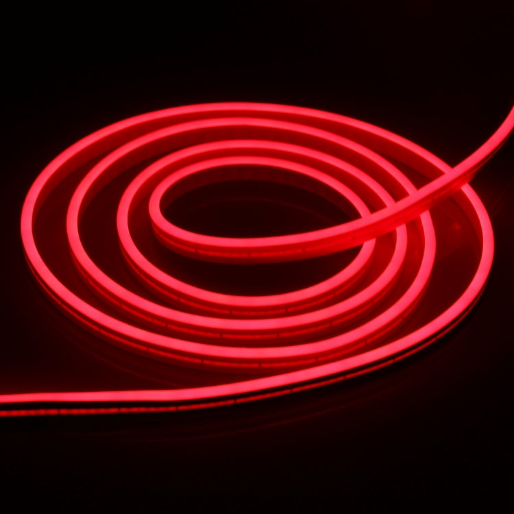 CJ-1206 12V 6A 5m IP65 Waterproof Silicone Neon LED Strip Light(Red)