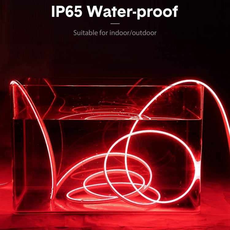 CJ-1206 12V 6A 5m IP65 Waterproof Silicone Neon LED Strip Light(Red)