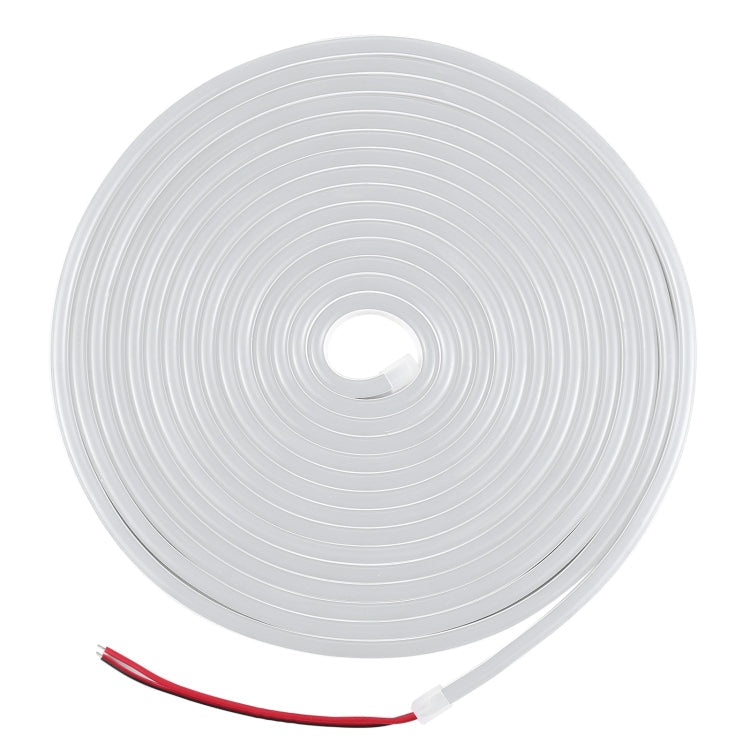 CJ-1206 12V 6A 5m IP65 Waterproof Silicone Neon LED Strip Light(White)