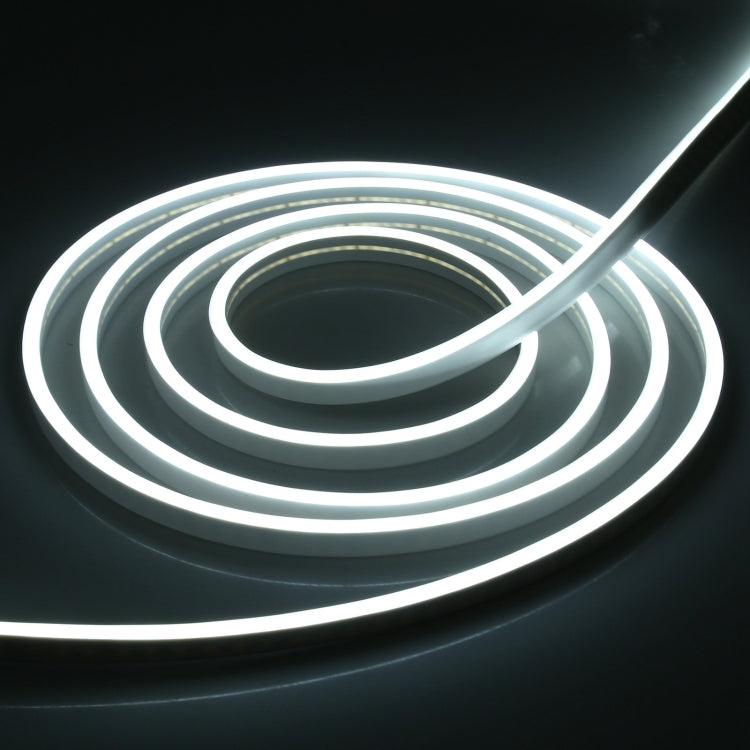 CJ-1206 12V 6A 5m IP65 Waterproof Silicone Neon LED Strip Light(White)