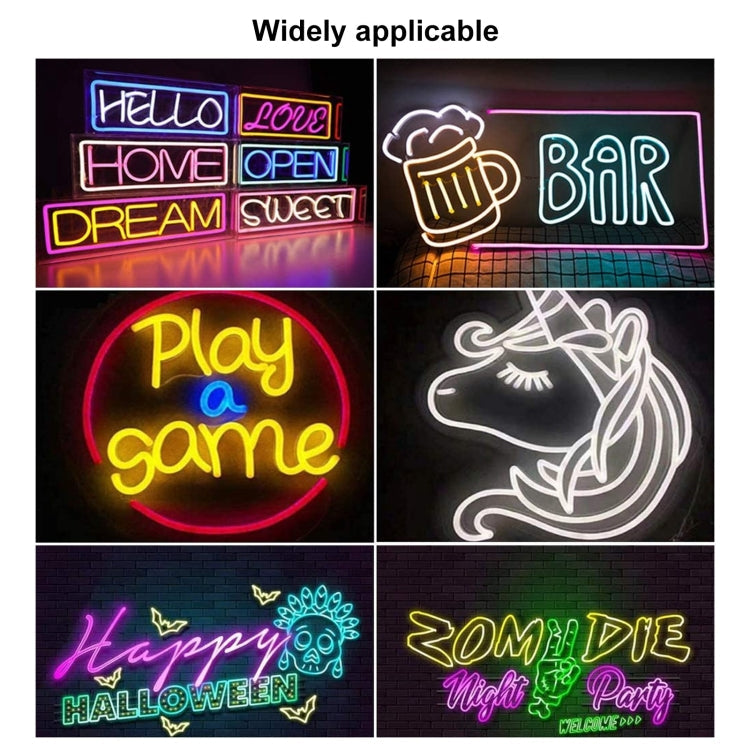 CJ-1206 12V 6A 5m IP65 Waterproof Silicone Neon LED Strip Light(White)