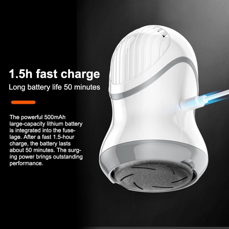 Electric Vacuum Design Foot Grinder Household Multifunctional Pedicure Calluses Foot Care, Specification:Silver Foot Grinder