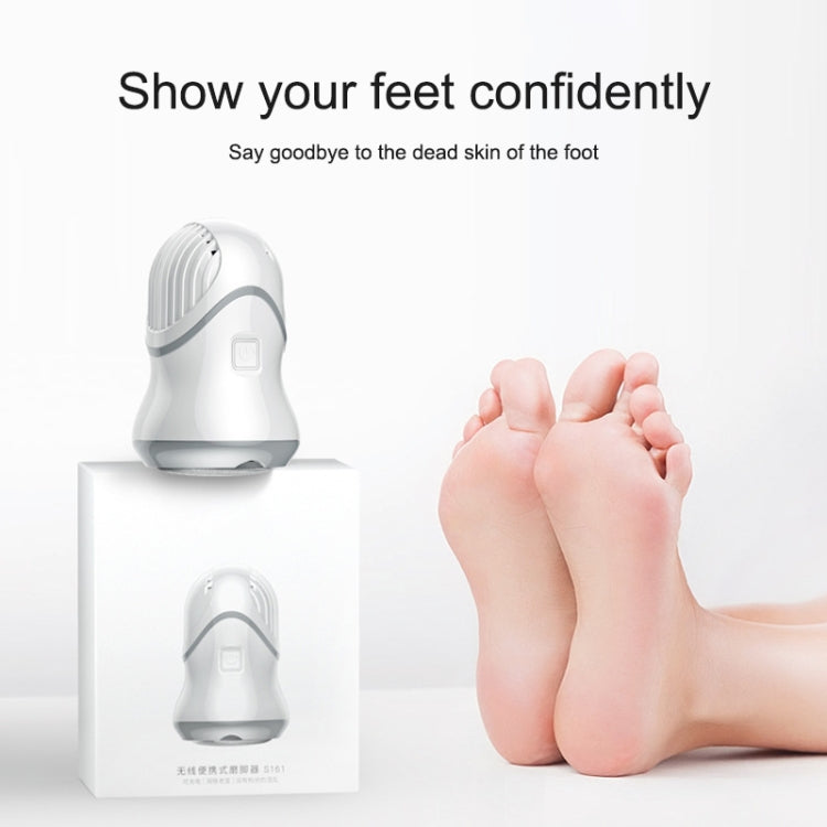 Electric Vacuum Design Foot Grinder Household Multifunctional Pedicure Calluses Foot Care, Specification:Silver Foot Grinder