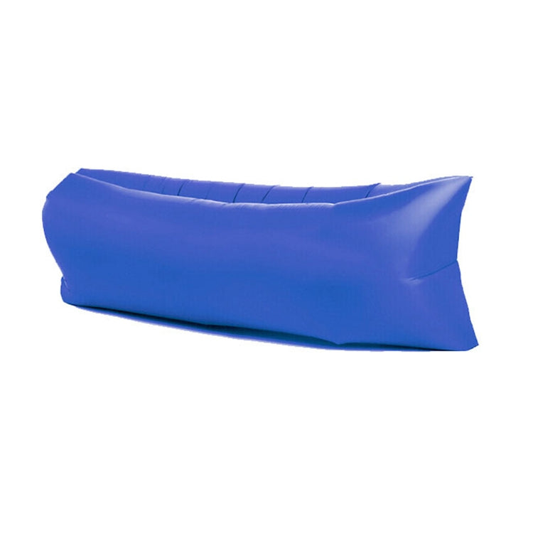 Outdoor Portable Lazy Water Inflatable Sofa Beach Grass Air Bed, Size: 200 x 70cm(Sapphire Blue)