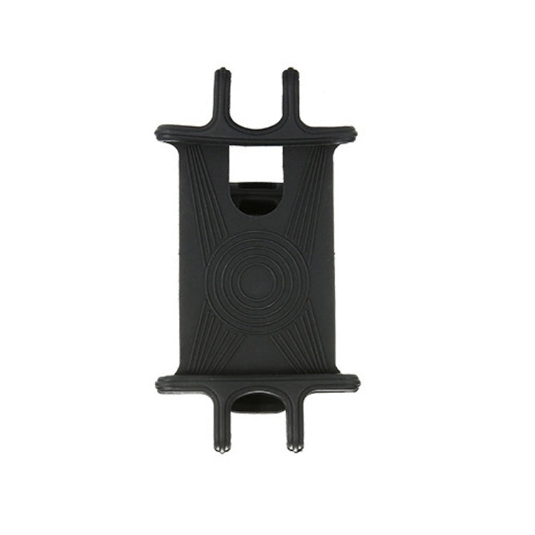 Silica Gel Bicycle Universal Phone Holder(Black)