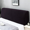 Polar Fleece Elastic Full Covered Headboard Dust Cover, Size:200cm(Dark Brown)