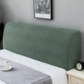 Polar Fleece Elastic Full Covered Headboard Dust Cover, Size:220cm(Green)